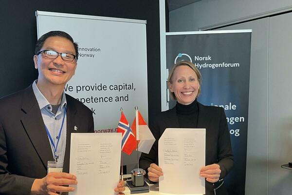Norway and Singapore hydrogen associations agree to strengthen collaboration   